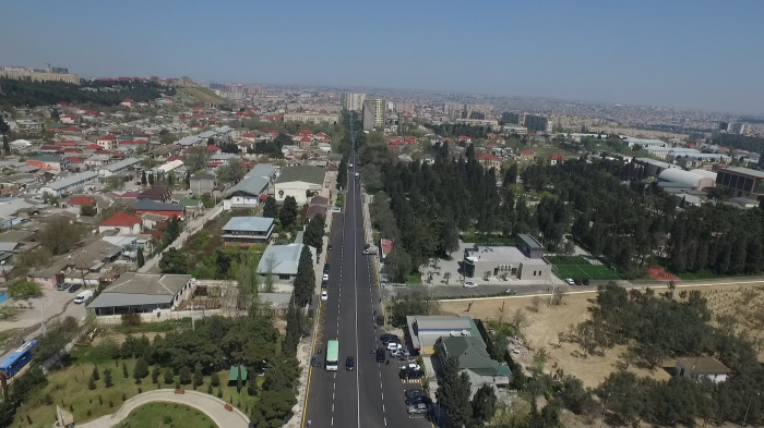 Sabunçu və Suraxanını birləşdirən yol yenilənib