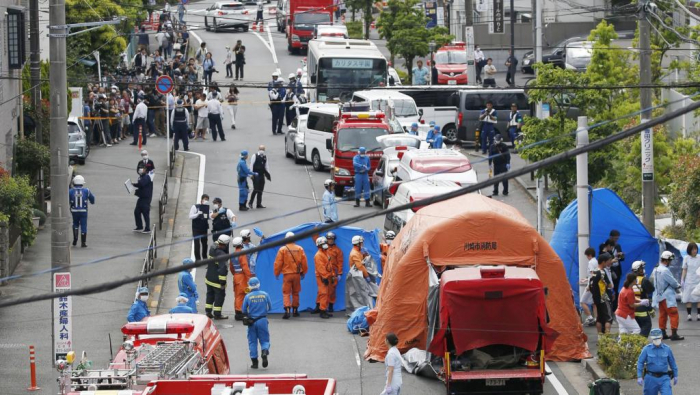 Attaque au couteau au Japon: le domicile du suspect perquisitionné