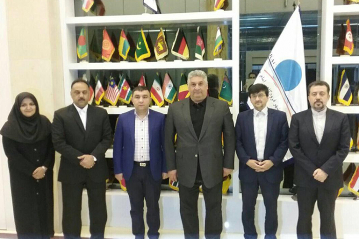 Azad Rahimov pays a visit to Iran