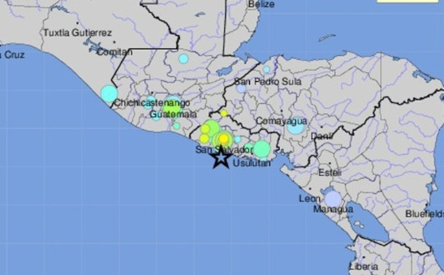 6.6 magnitude earthquake rocks El Salvador, tsunami possible