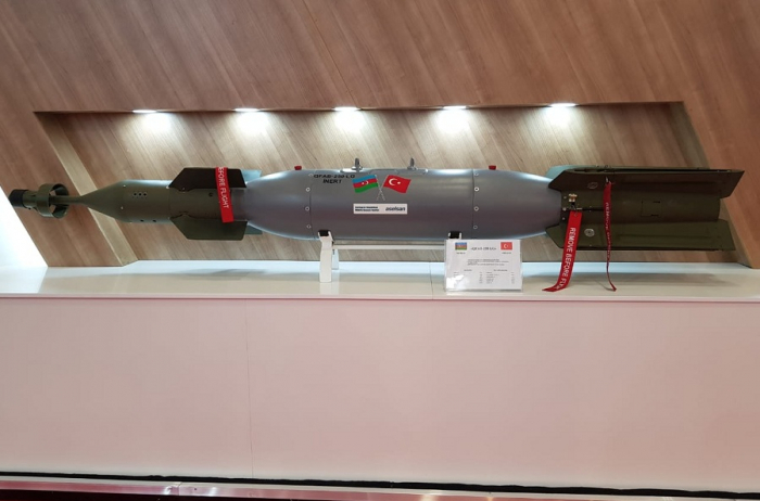Azərbaycanın aviasiya bombası ilk dəfə nümayiş etdirildi 