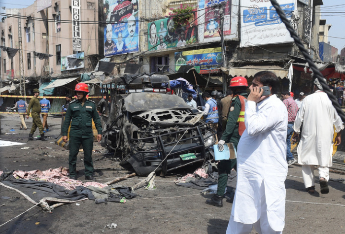 Pakistan: une explosion à Lahore fait   au moins 5 morts et 24 blessés  