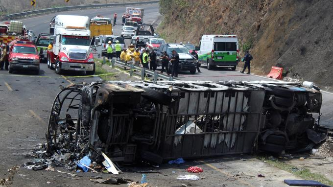   Mexique:   au moins 21 morts dans un accident d