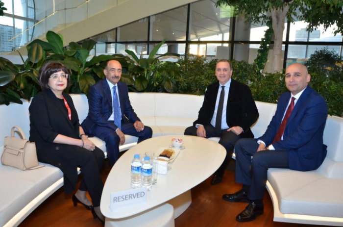   Ministro Abulfaz Garayev se reunió con el primer viceministro georgiano  
