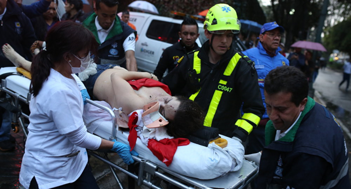 4 reportedly killed, 26 hurt in powerful blast at pyrotechnics factory in Bogota