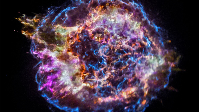 Exploding stars may have put humanity on two feet