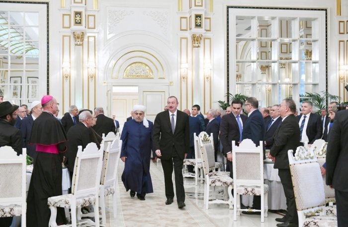  President Ilham Aliyev attended Iftar ceremony on the occasion of holy month of Ramadan 