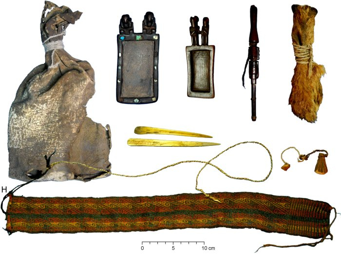Ce sac de chamane vieux de 1000 ans contenait diverses drogues psychotropes