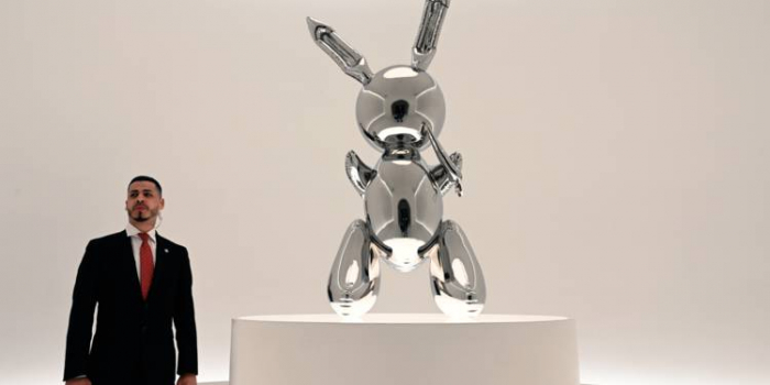 Une oeuvre de Jeff Koons vendue 91,1 millions de dollars, un record