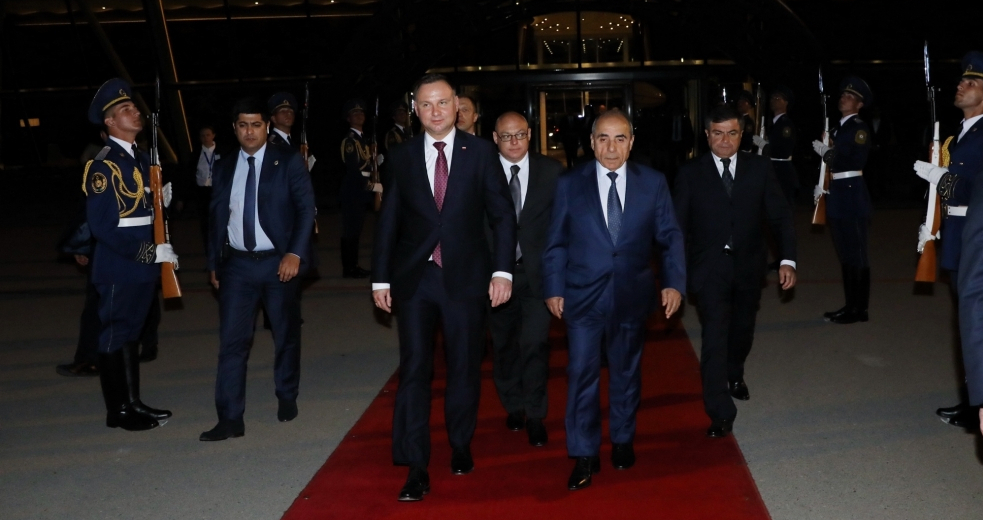   Polish President Andrzej Duda ends official visit to Azerbaijan  