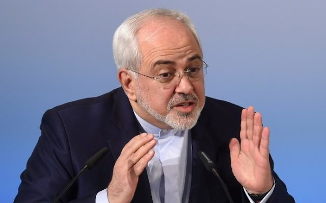  Le ministre iranien Zarif sera sanctionné «plus tard cette semaine» 