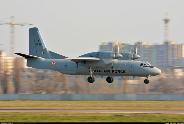 Indian Air Force An-32 transport plane missing after taking off from Assam