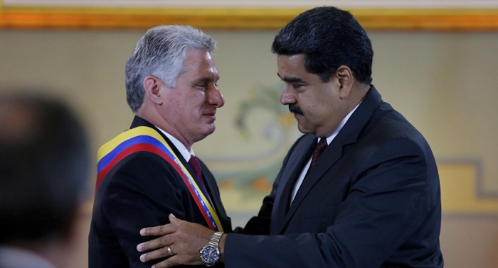   Díaz-Canel:   Venezuela siempre puede contar con Cuba