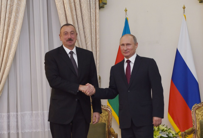  Azerbaijani, Russian presidents hold phone conversation 