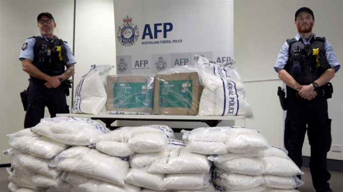 Australian police seize 1.6 tonnes of drug 