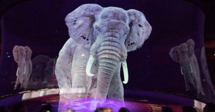 Circo de Alemania utiliza hologramas en lugar de animales para luchar contra el maltrato