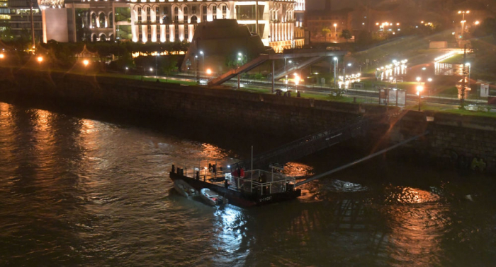 A punto de comenzar en Budapest el reflotamiento del barco turístico hundido en el Danubio