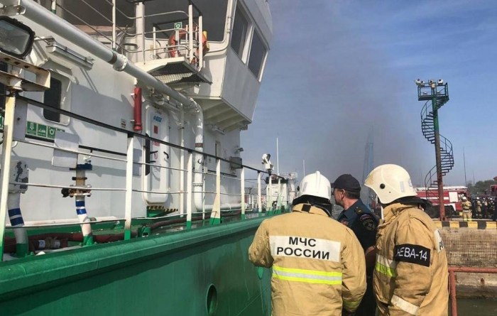  Rusia: Al menos tres muertos por una explosión en un buque petrolero en Daguestán 