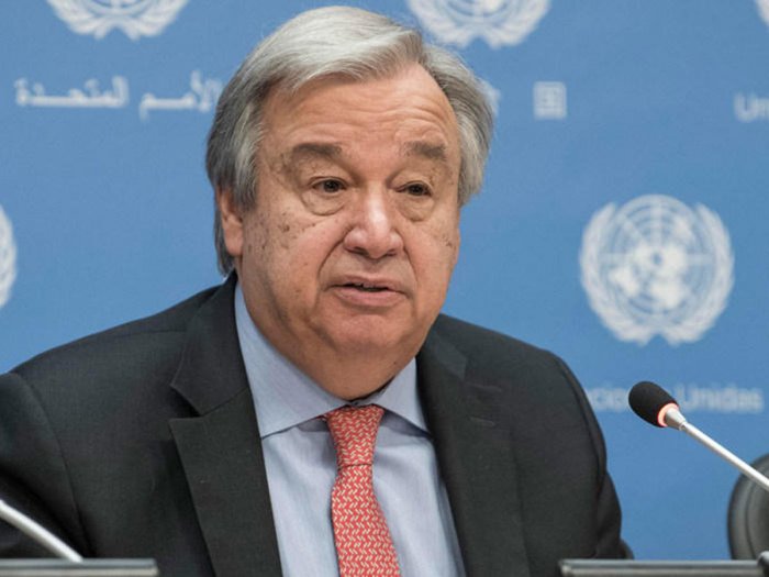 U.N. chief Guterres calls for 