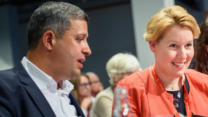 Berlins SPD-Fraktionschef wirbt für Giffey