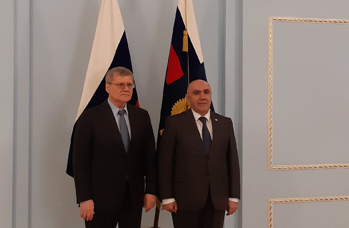   Azerbaijani, Russian prosecutor general’s offices sign co-op agreement  