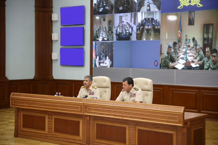  Azerbaijani defense minister orders strict control over operational situation on LoC of troops