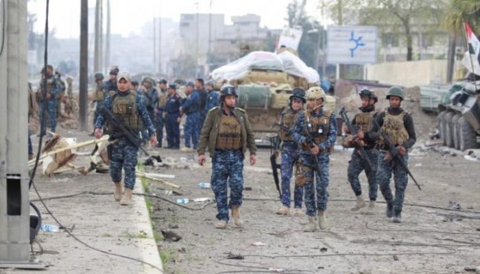 Bomb blast kills four Iraqi federal police officers: security sources