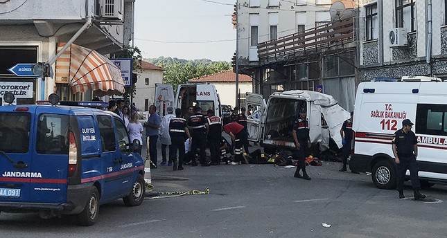 11 migrants killed in accident in Turkey