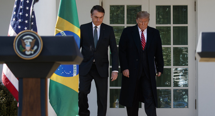 Bolsonaro plantea a Trump un acuerdo de libre comercio