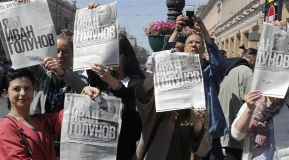 روسيا: مظاهرة حاشدة ضد استبداد الشرطة