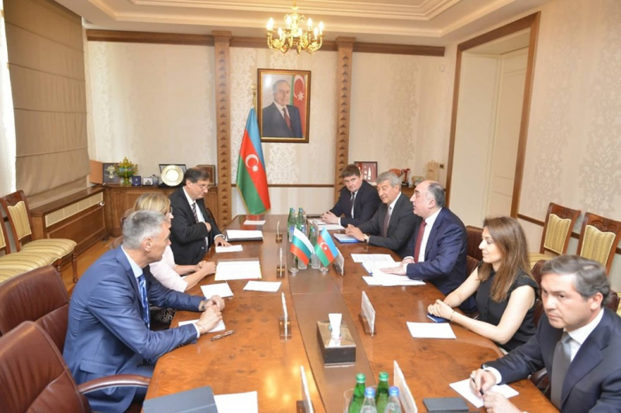   Mammadyarov traf sich mit seinem bulgarischen Amtskollegen  