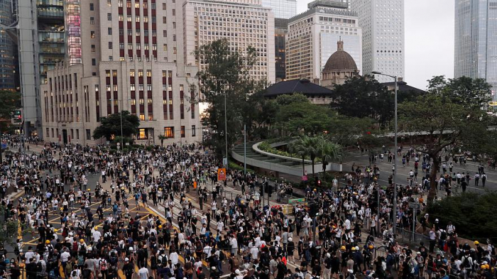 Lage in Hongkong nach jüngsten Protesten am Donnerstag zunächst ruhig