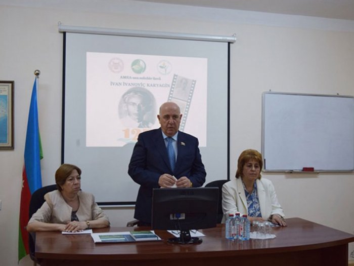 ANAS hosts scientific symposium commemorating Ivan Ivanovich Karyagin