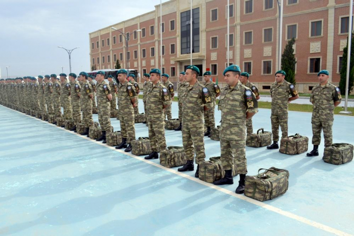   Azerbaijani peacekeepers leave for Afghanistan   
