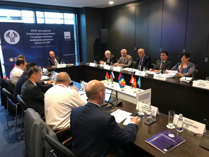 26th session of CIS Council of heads of state news agencies kicks off in Saint-Petersburg