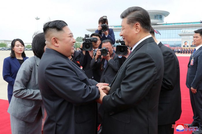 Kim, Xi agree to grow ties whatever external situation: North Korean media