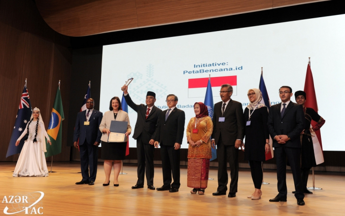   Cérémonie de remise du Prix des Nations Unies pour le service public à Bakou  