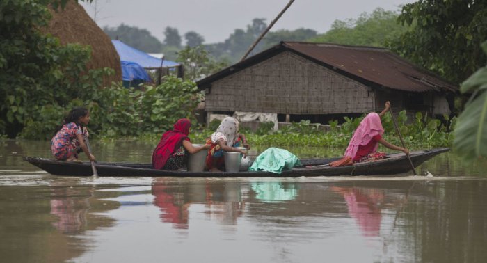 Over 55 dead as floods continue to wreak havoc in India