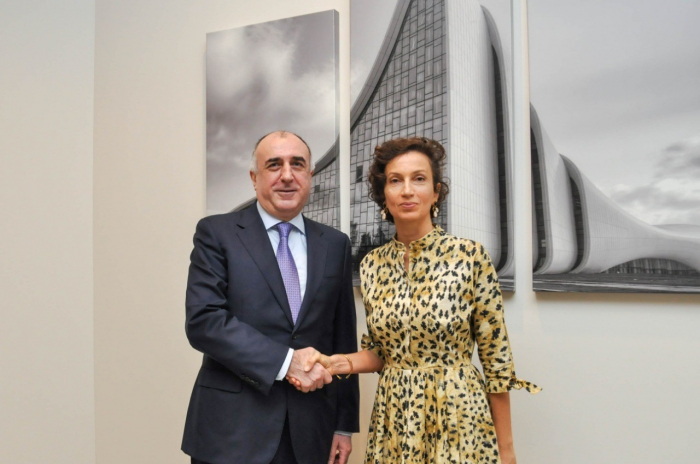   Mammadyarov se encuentra con la directora general de la UNESCO  