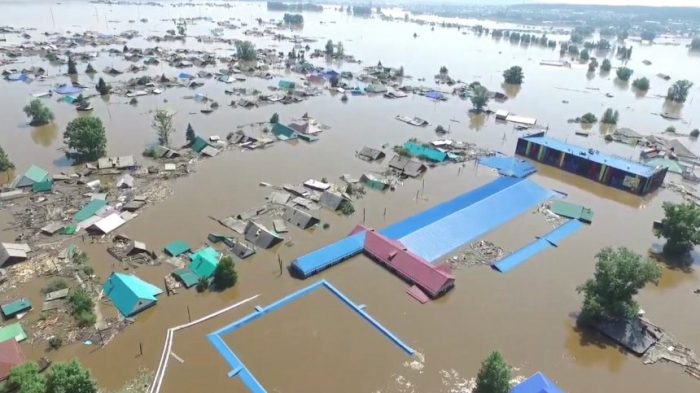 Militär hilft in Sibiriens Hochwasserregiona