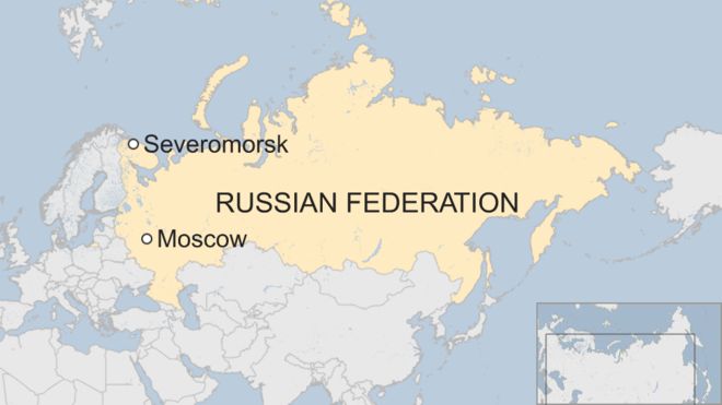 Fire kills sailors aboard navy research submersible in Russia