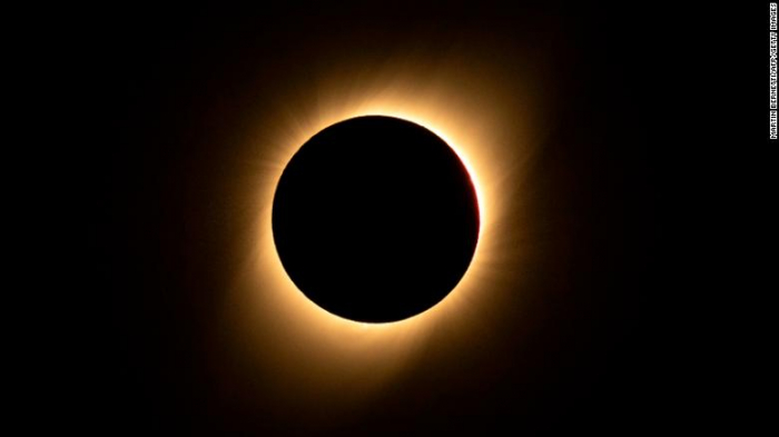  Stunning  PHOTOS  of the solar eclipse over South America 