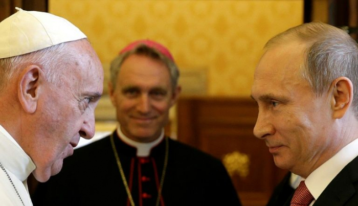 Putin to meet pope, 