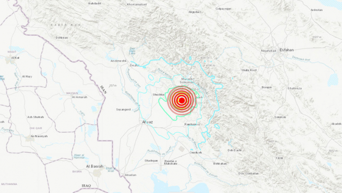 Un sismo de magnitud 5,7 se registra en Irán