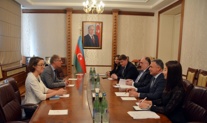   Mammadyarov a rencontré le nouvel ambassadeur d’Allemagne en Azerbaïdjan  