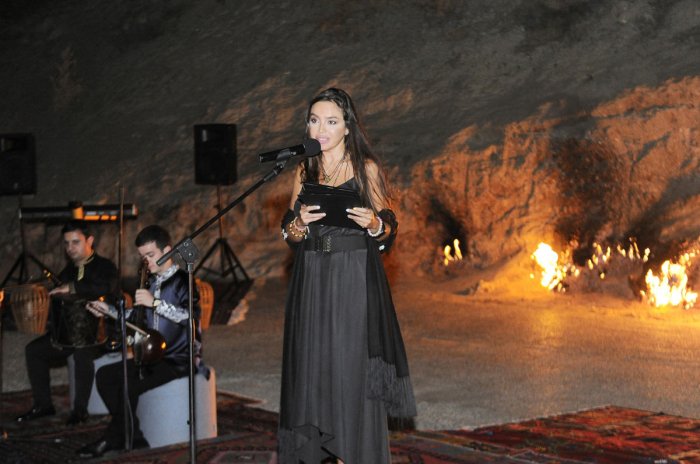 Leyla Aliyeva attends yoga & poetry night organized at Yanardag Reserve - PHOTOS