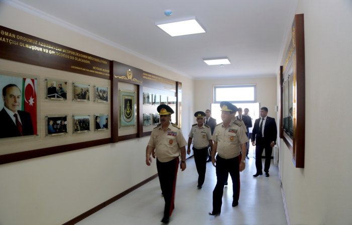  Azerbaijani defense minister attends opening of new infrastructure facility of Naval Forces -  VIDEO+PHOTOS  
