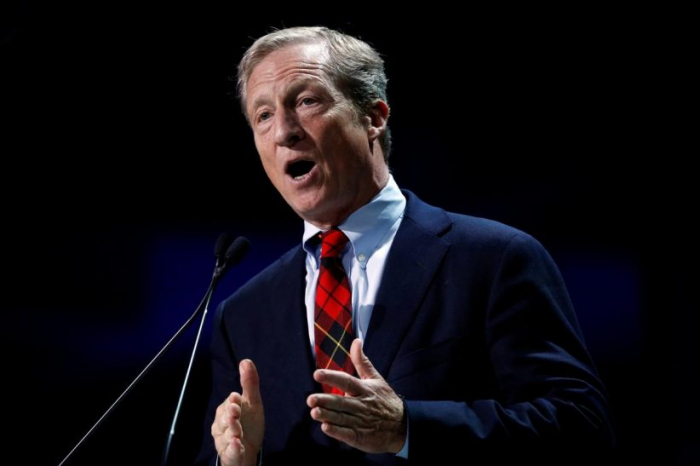 U.S. billionaire Steyer, fierce Trump foe, enters Democratic White House race