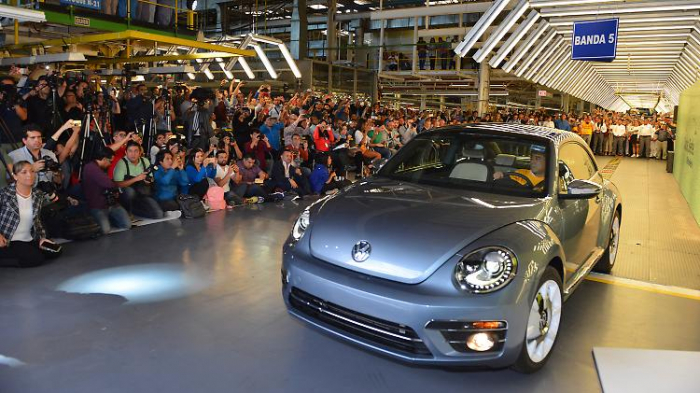   Letzter VW Beetle rollt vom Band  