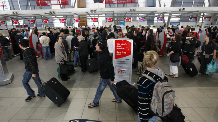 Caos en el aeropuerto de Sídney por problemas con las máquinas que controlan los pasaportes